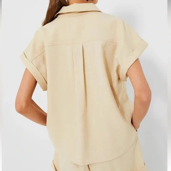 Tuckernuck Khaki Scottie Shirt - Picture 3 of 4